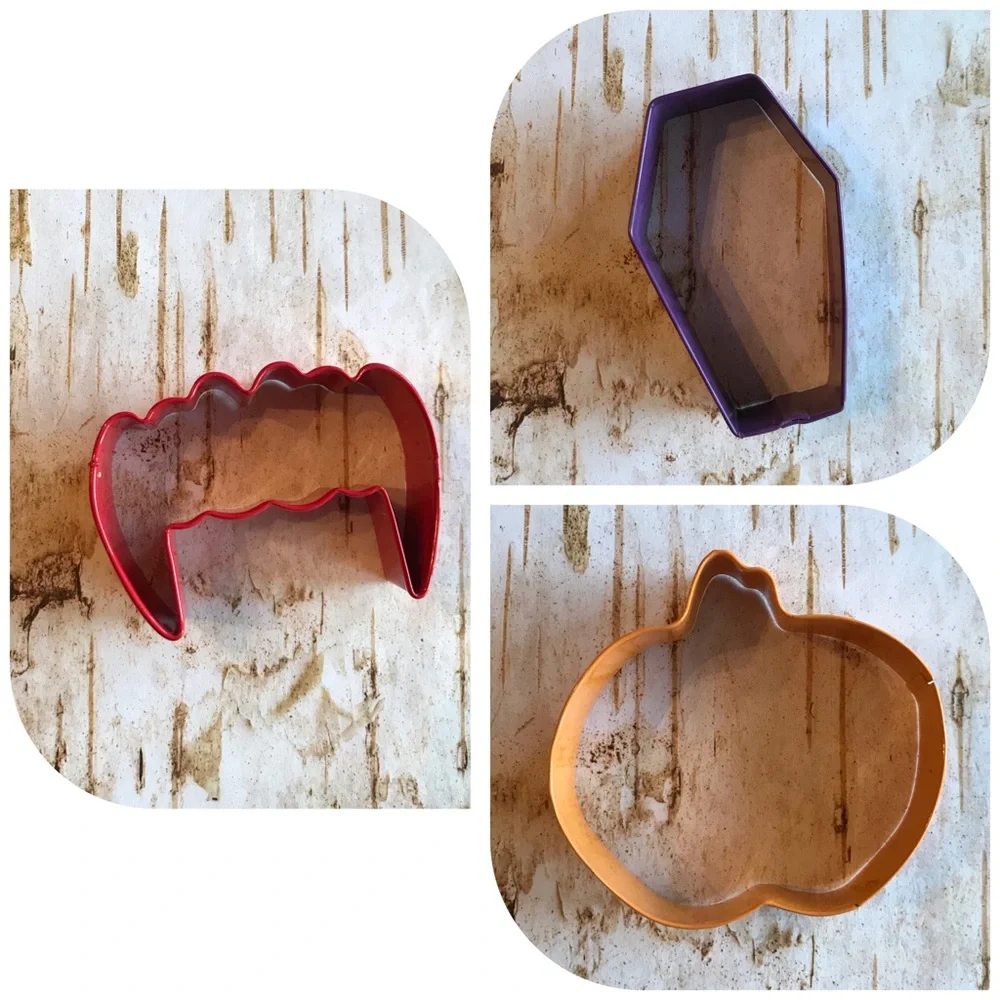 Wilton Colored Metal Halloween Cookie Cutters